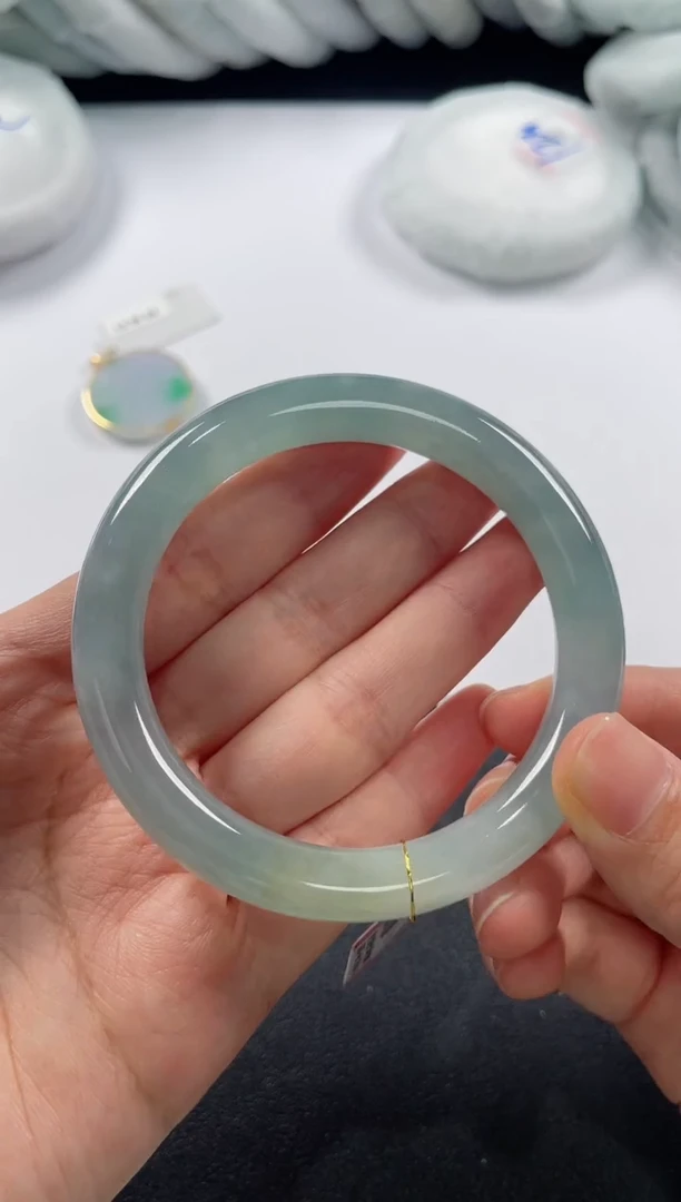 未镶嵌手镯翡翠基地发货H 3963 55+