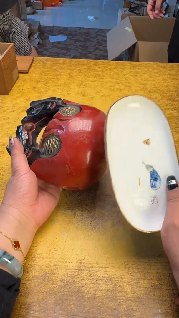 瓷器瓷器瑕疵破破154