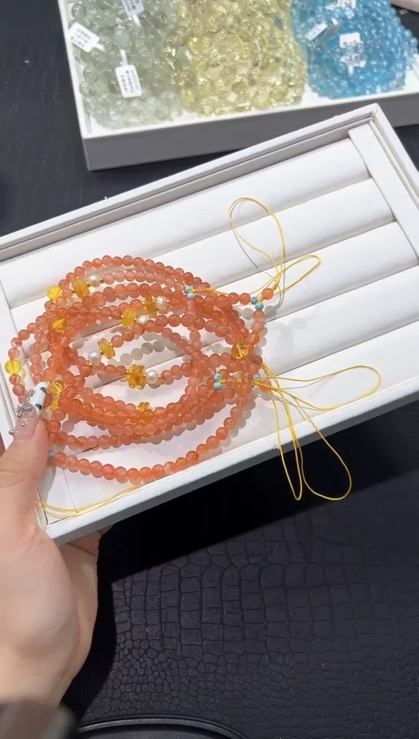 南红玛瑙手机挂未镶嵌13a多样性发其一【1条】默认微瑕