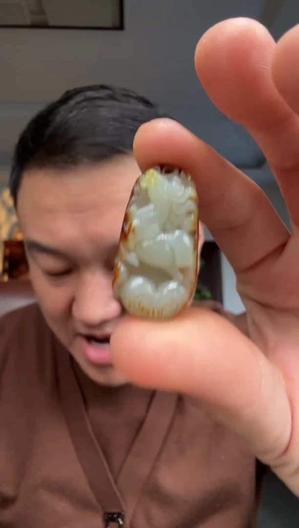 颈饰未镶嵌和田玉拍一发一多样性发货