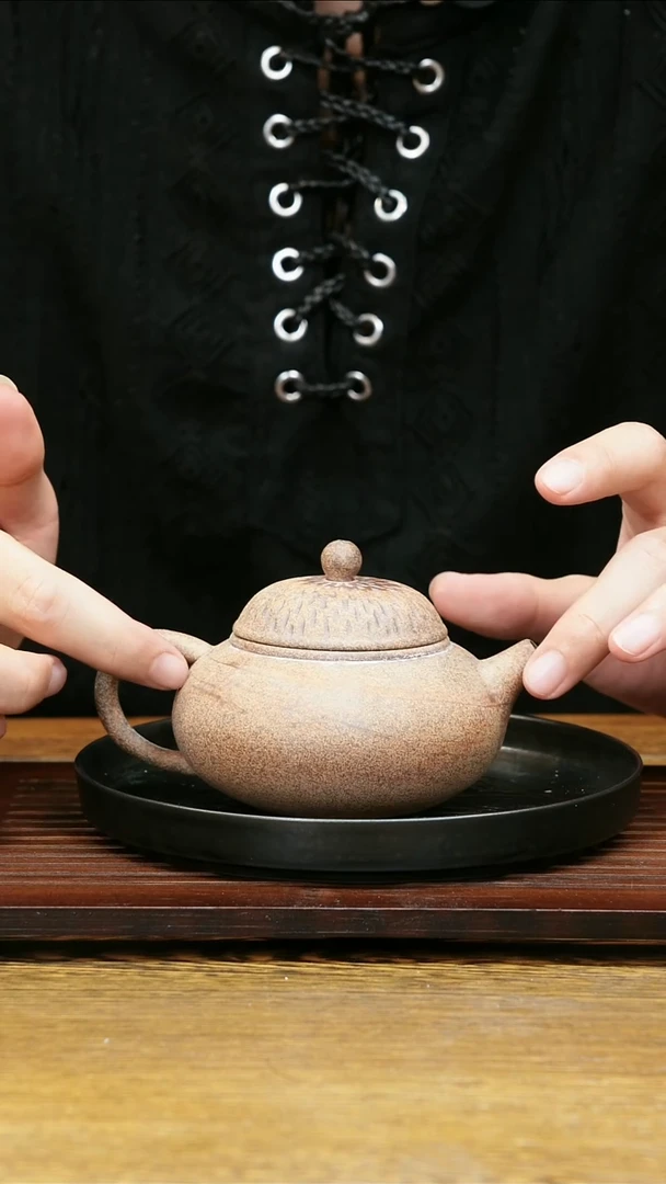 柴烧老岩泥高温茶器皿