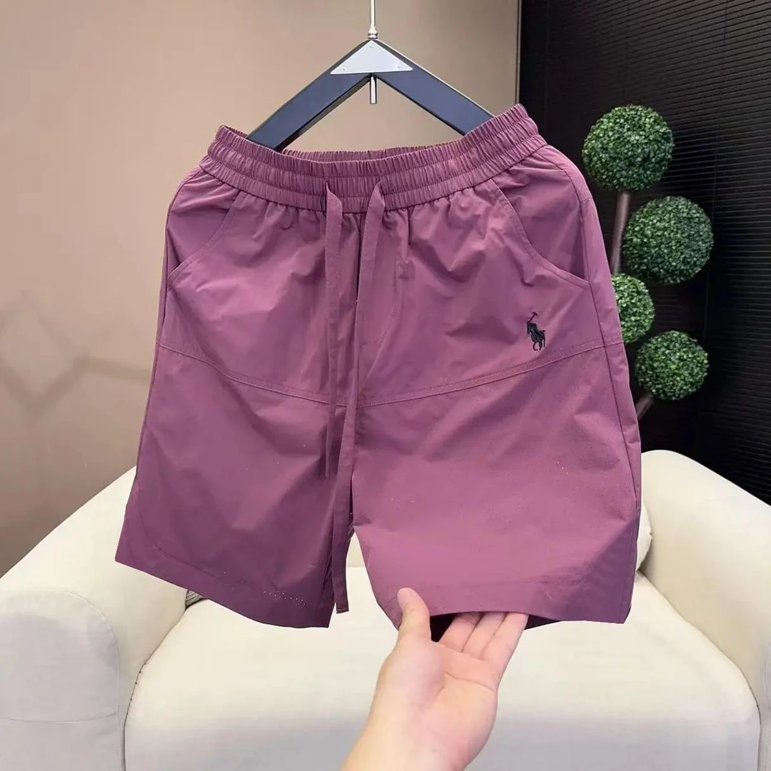 激光冲孔冰凉感男士夏季新款时尚运动百搭工装裤子短裤休闲裤C073