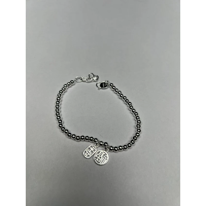 足银手链 足银【高端定制】VB-2754时尚设计手链多样性发一件