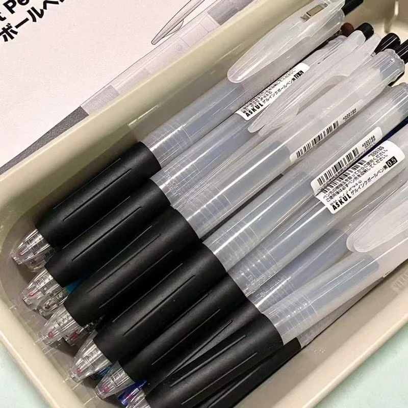 日本ZEBRA斑马中性笔ASKUL联名限定JJ15白迷雾笔sarasa考试刷题笔