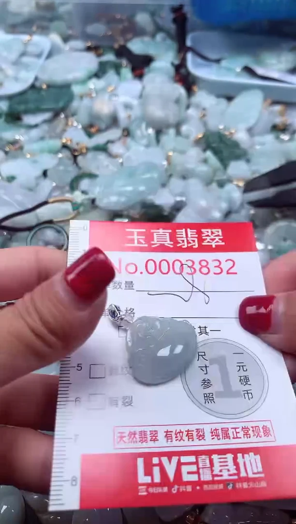 颈饰未镶嵌翡翠3832