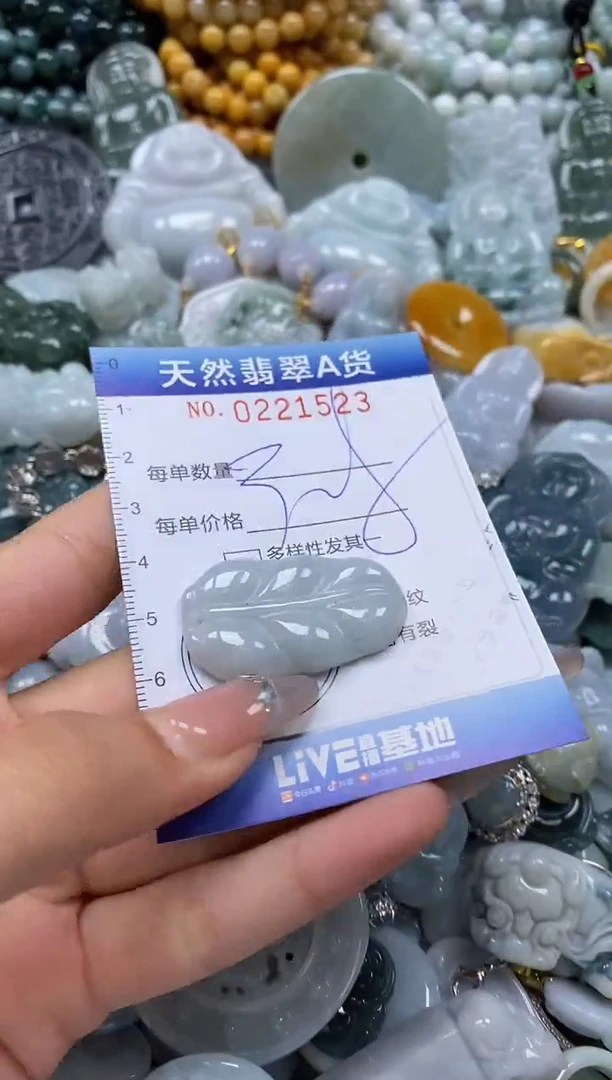 翡翠未镶嵌颈饰闪购0221523