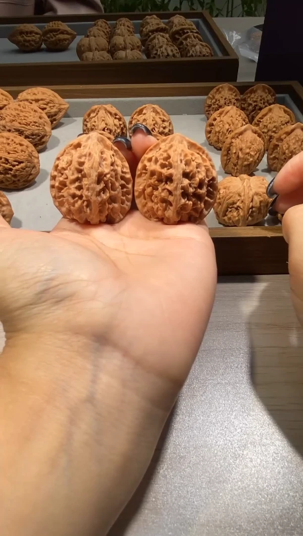 把件核桃全品41苹果园三角桩型