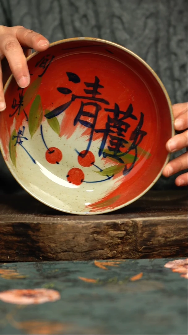 【闪购商品】杯杯釉下彩手工手绘同款陶器