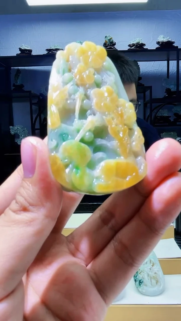 【闪购商品】定制翡翠未镶嵌毛货02110087