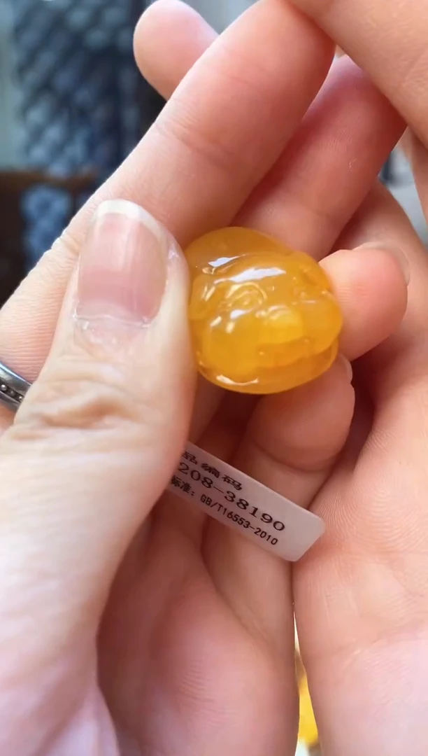 裸石琥珀未镶嵌天然琥珀蜜蜡