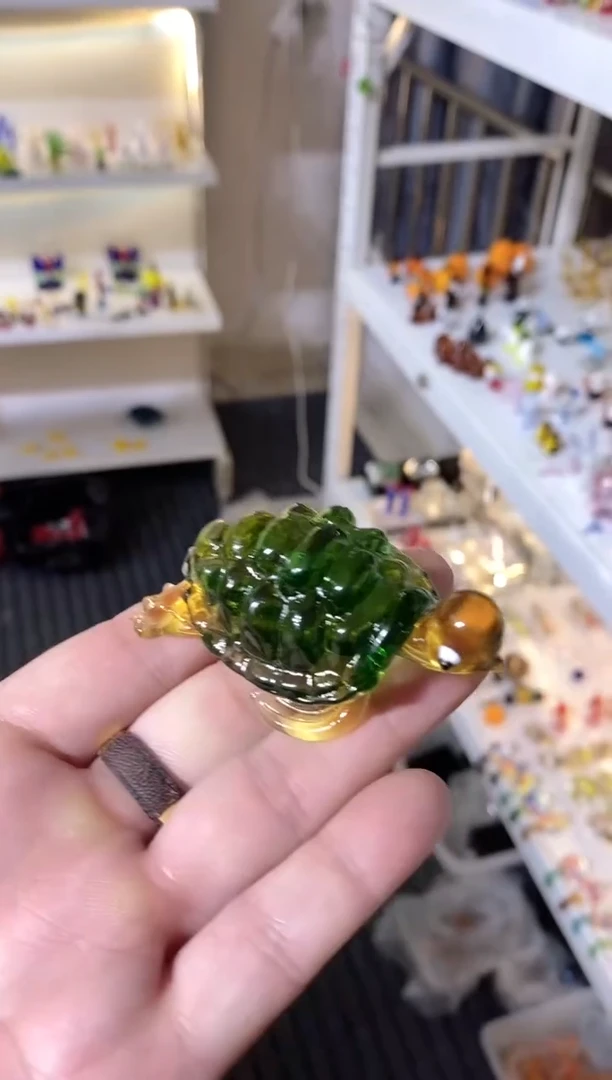 手工艺品琉璃乌龟