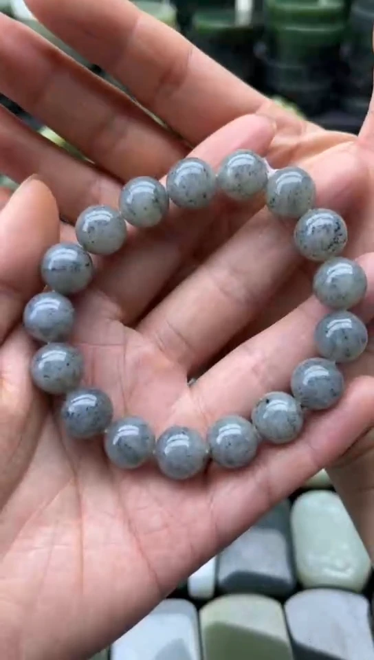 未镶嵌和田玉珠宝半成品手串