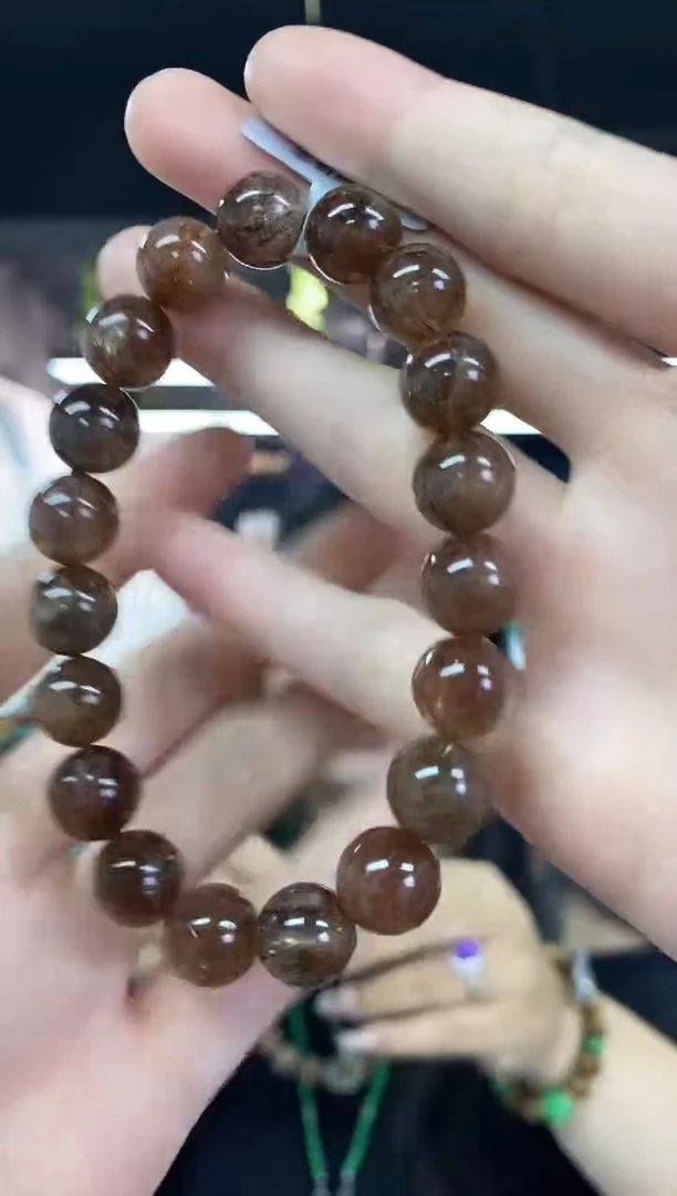 水晶手链未镶嵌多样性发其一颜色微差