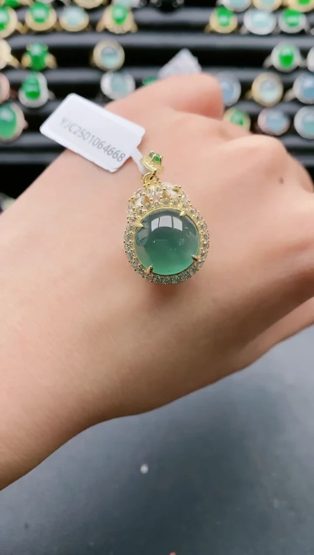 【闪购商品】翡翠戒指银S925镶嵌1111111111