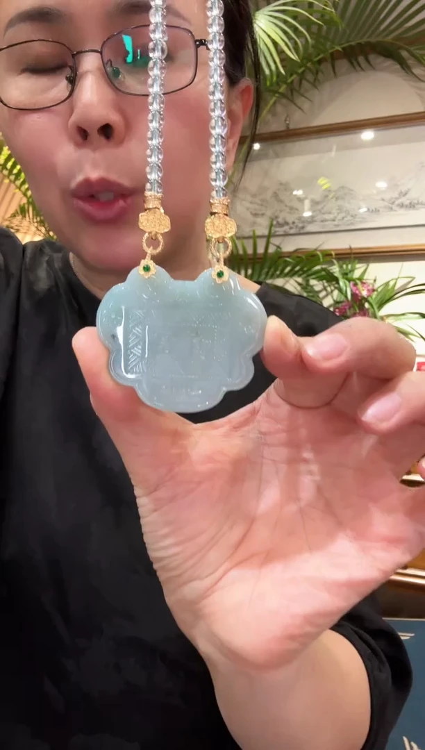 【闪购商品】翡翠颈饰未镶嵌国风