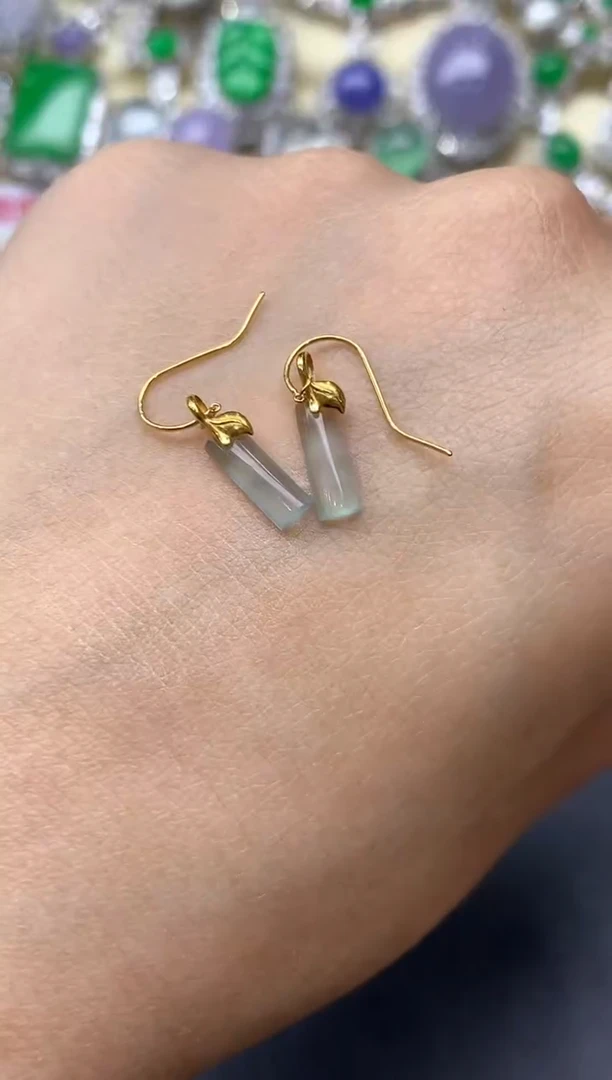 颈饰18K金镶嵌翡翠43.-中国好珍宝