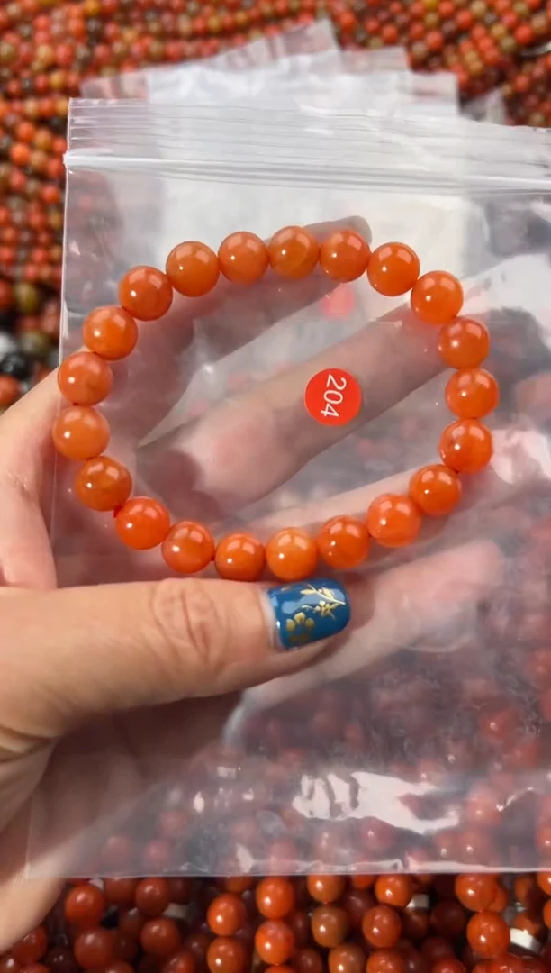 未镶嵌手串南红玛瑙9+