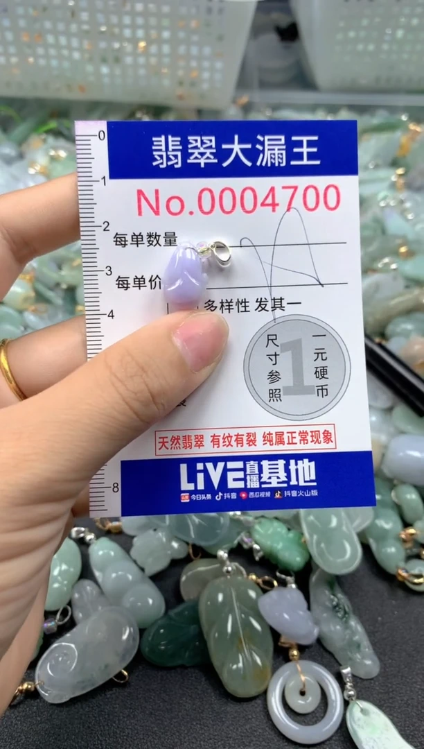 颈饰未镶嵌翡翠4700