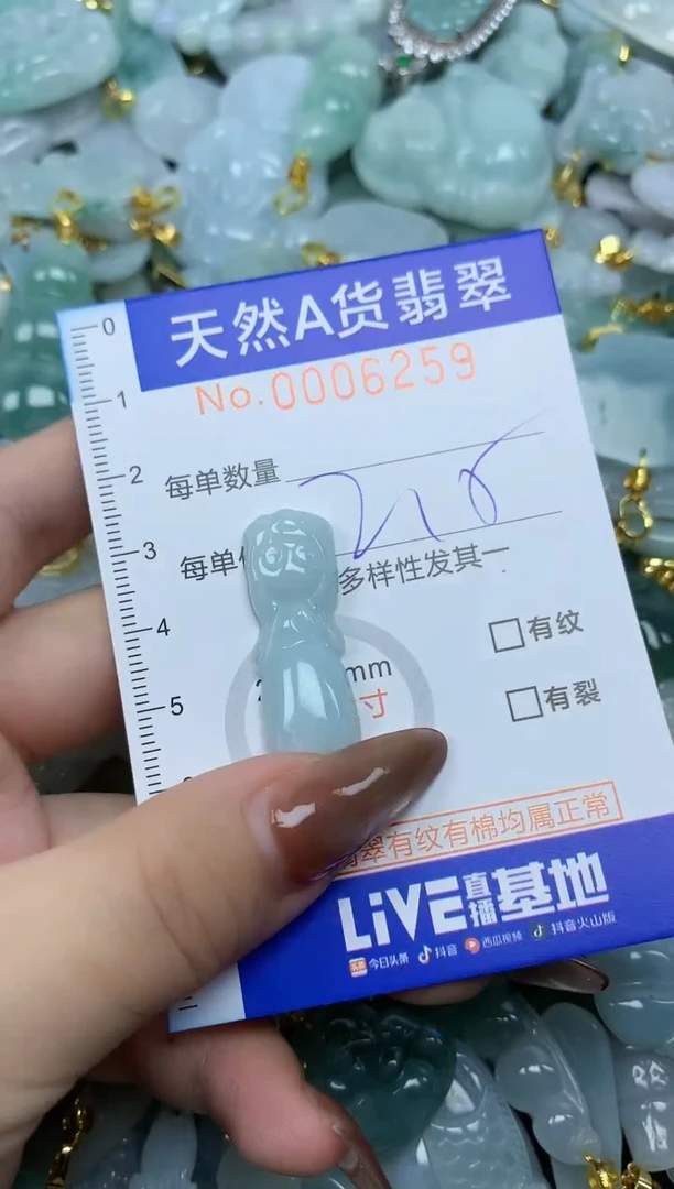 翡翠未镶嵌颈饰天然A货翡翠