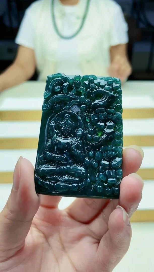 未镶嵌定制翡翠毛货09140185