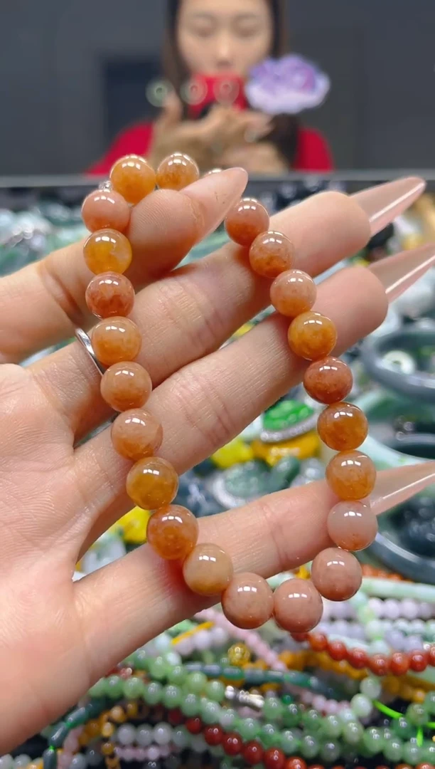 颈饰未镶嵌翡翠8MM