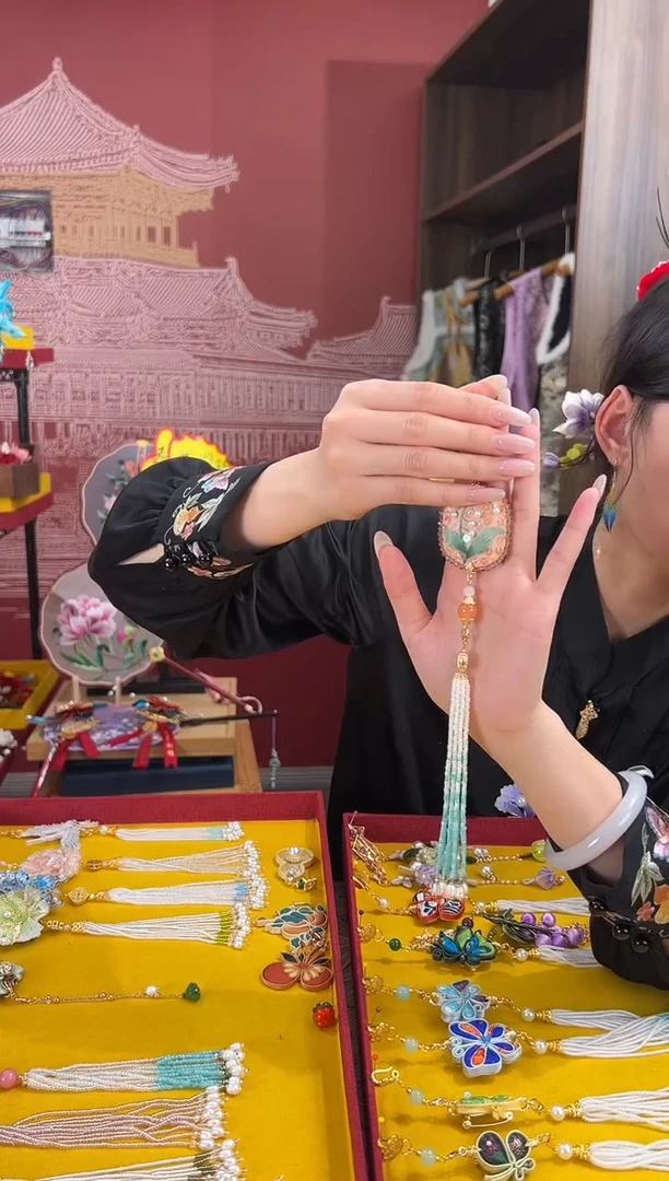 【闪购商品】刺绣苏绣世家非遗手工（耳环）