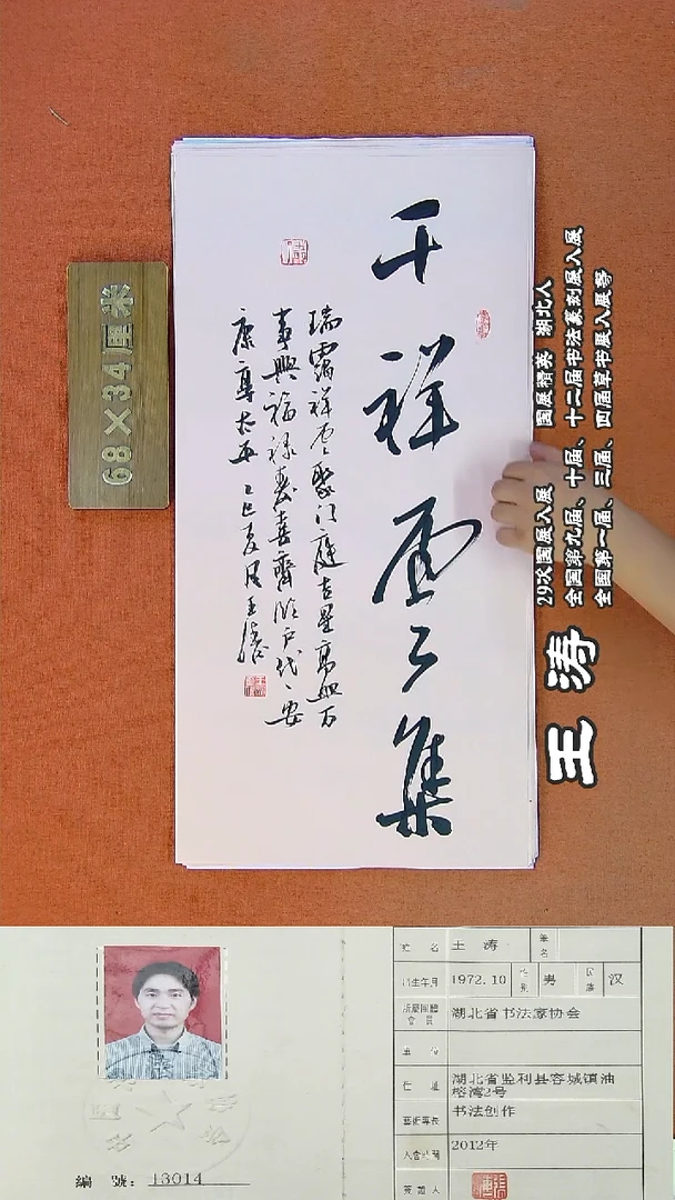 书法254R王涛书法作品