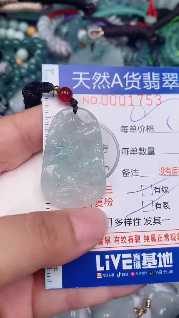 翡翠未镶嵌颈饰...0001753