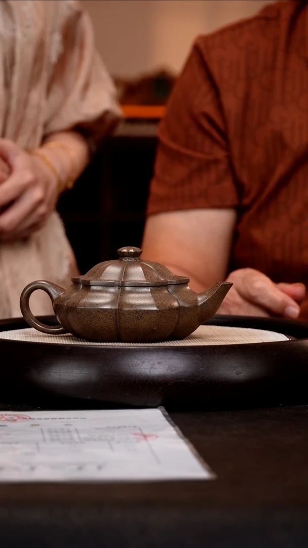 茶壶紫砂CXM62荷花 特高温老段 300cc