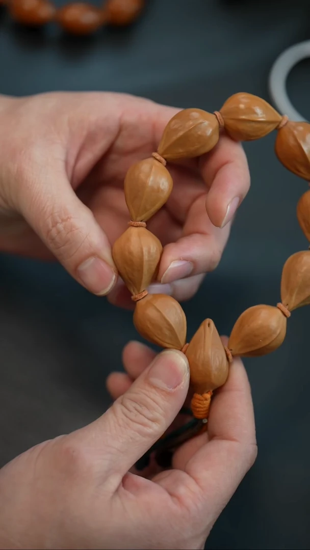 手串/手链橄榄核20mm 三角原皮精编版