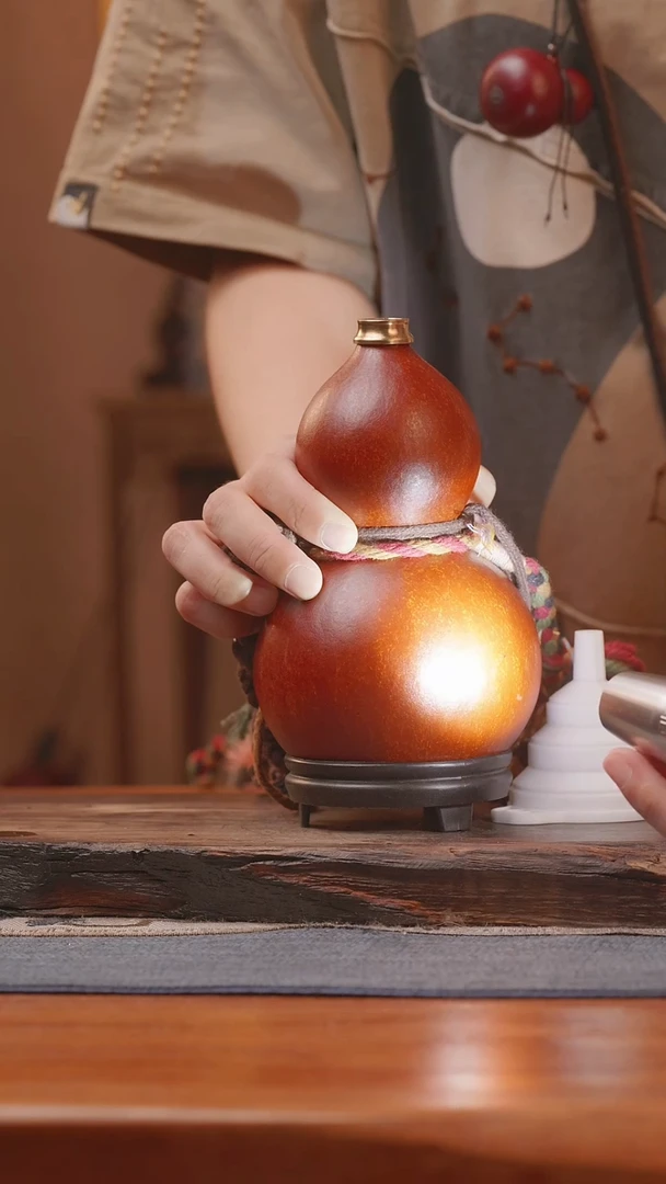 1895号精品大漆葫芦防腐防渗装水茶酒