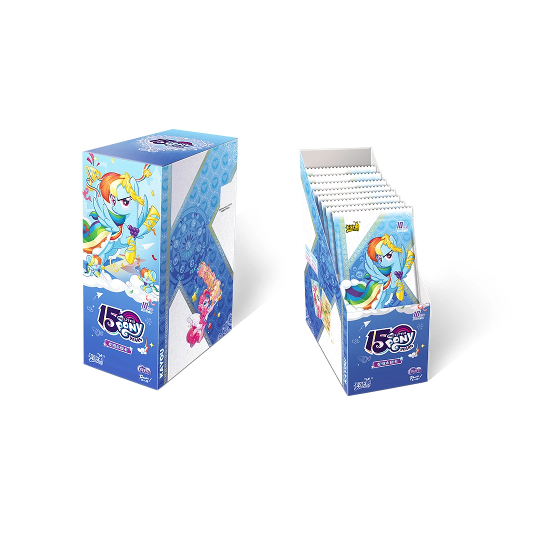 【拆卡】（撞桃花/拆盒）卡游《小马宝莉》系列辉月包第八弹收藏卡牌