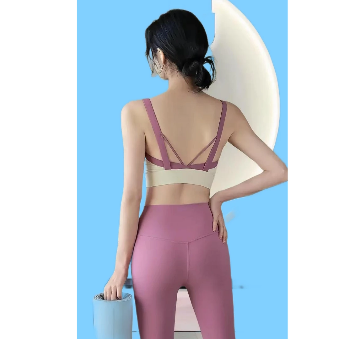 [1-200]运动瑜伽服饰-默认微脏微瑕NO退NO换秋冬款美背套装