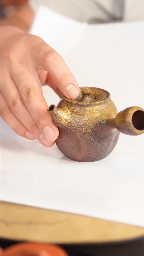 茶壶紫砂原矿手工制作