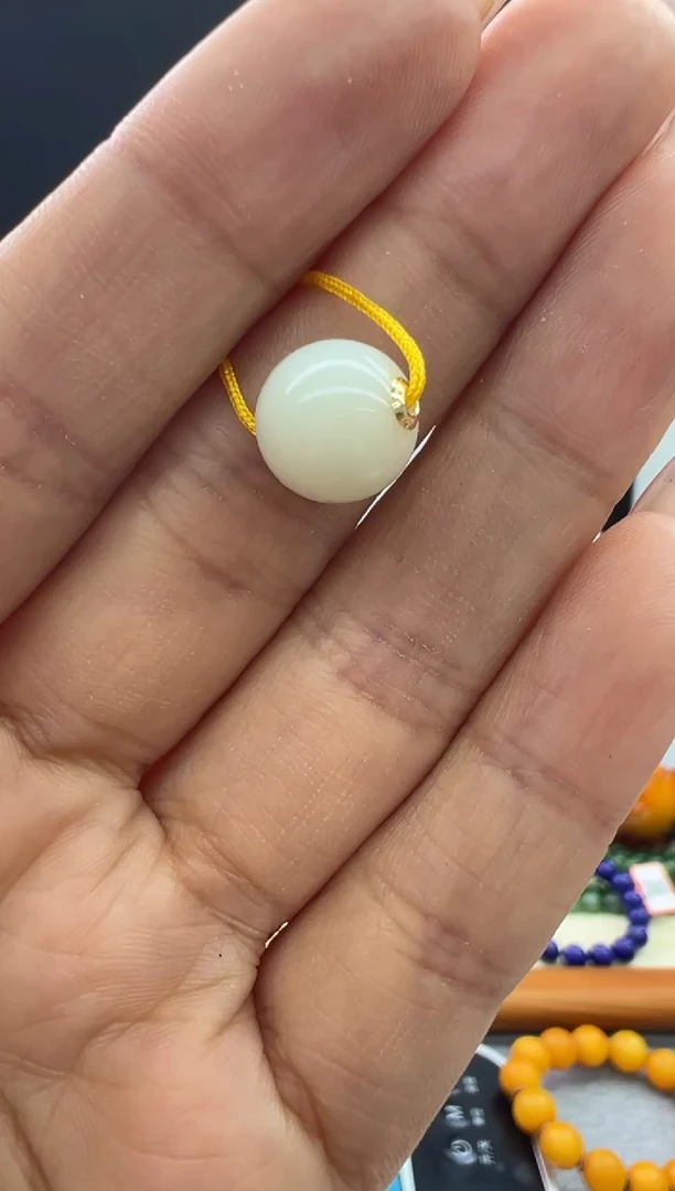 【闪购商品】和田玉（白玉）颈饰未镶嵌81秒拍号