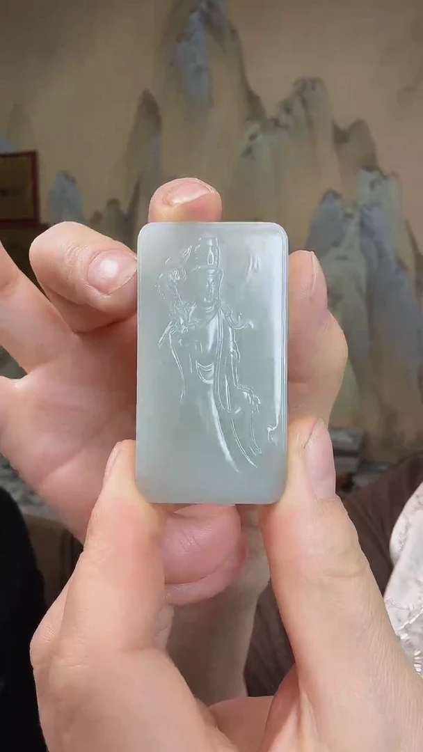 颈饰未镶嵌和田玉.