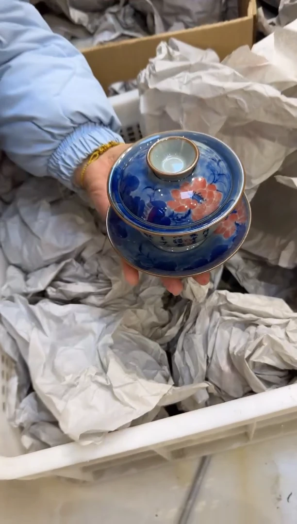 【闪购商品】景德镇高温瓷手工手绘49号