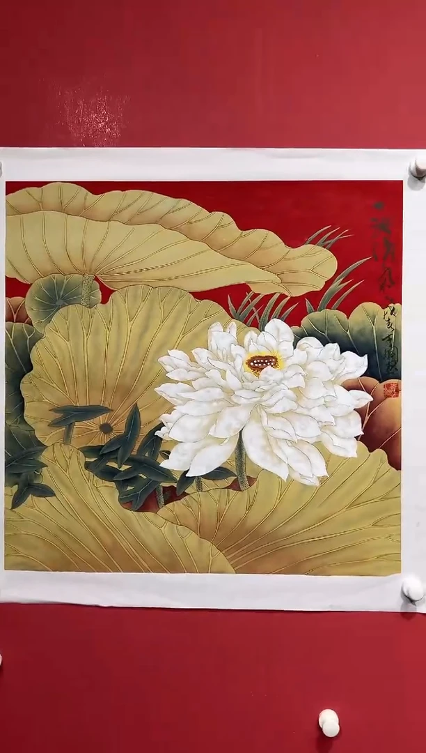 国画李纲-4平尺-国画作品