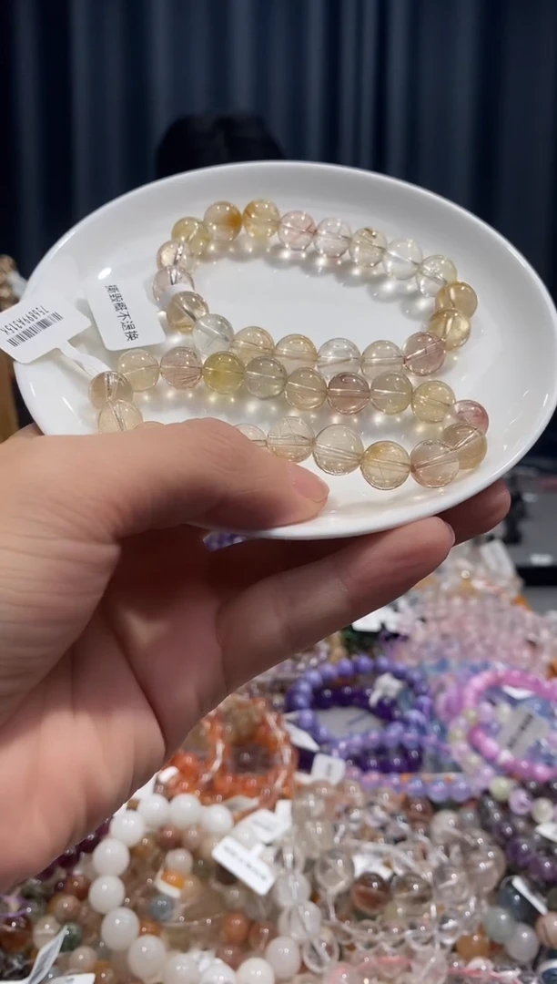 未镶嵌手链水晶木*子水晶预存