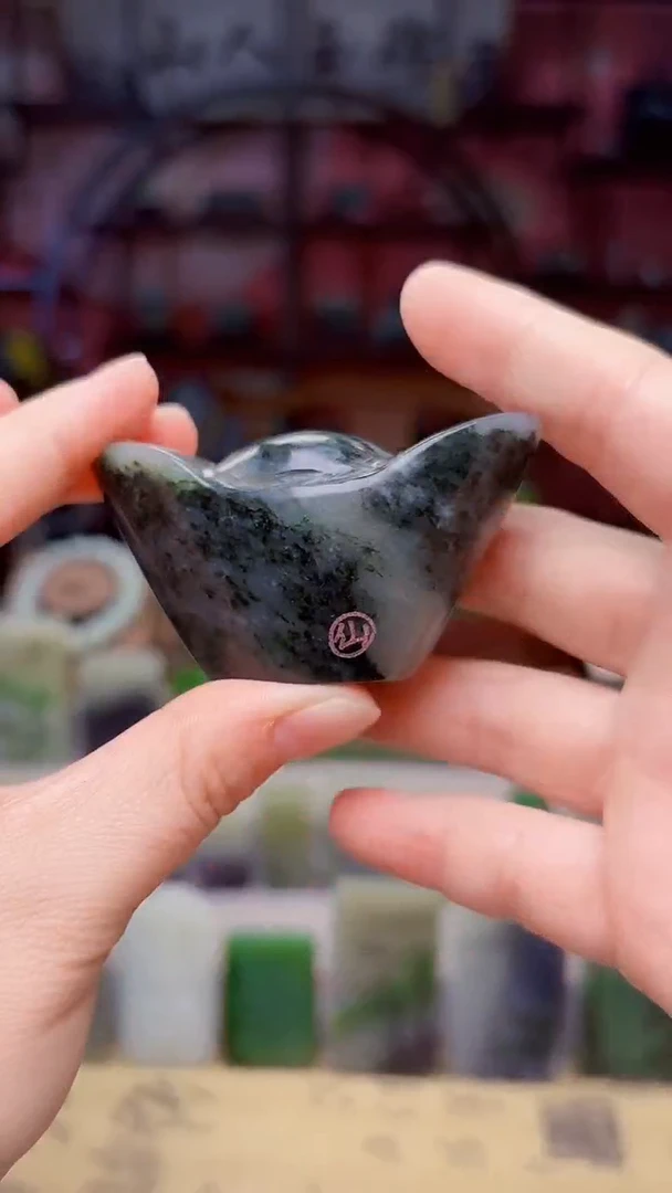 未镶嵌独山玉手把154