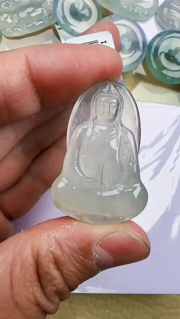 颈饰未镶嵌翡翠缅甸翡翠a货