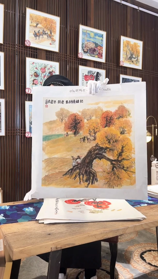 版画耿玉琨名章限量版画S