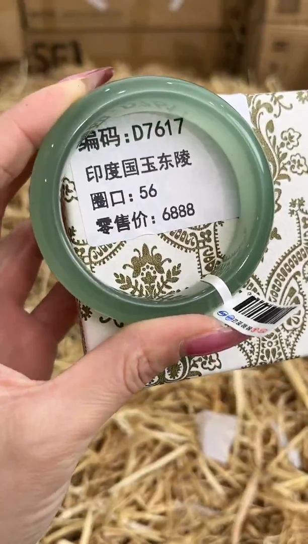 未镶嵌手镯石英质玉D7617
