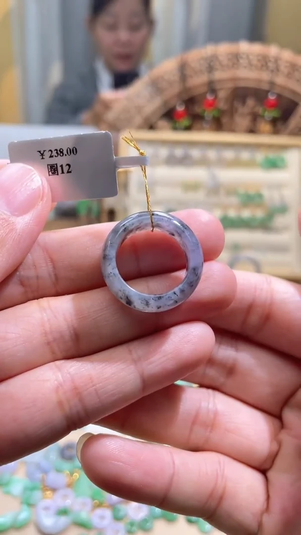 【闪购商品】翡翠颈饰未镶嵌圈12