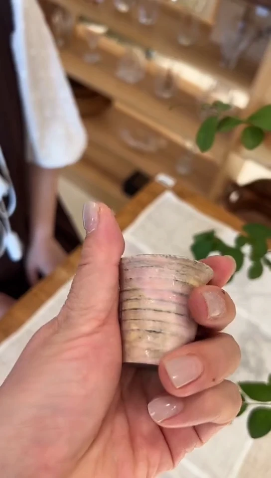 茶道摆件0000粉色杯子2116