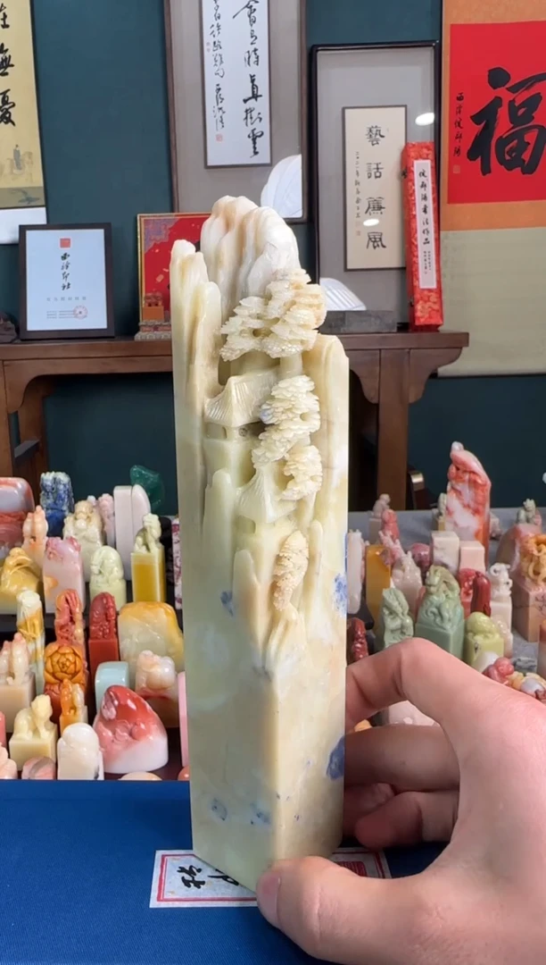 【闪购商品】青田石印石编号编号0744