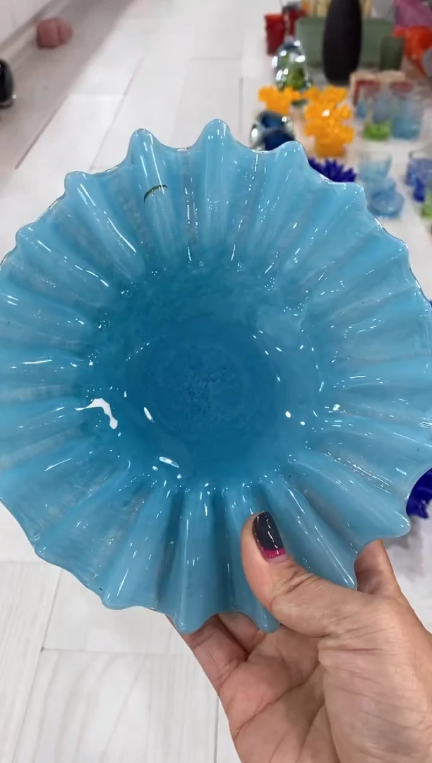 【闪购商品】琉璃慕忆家花瓶微瑕