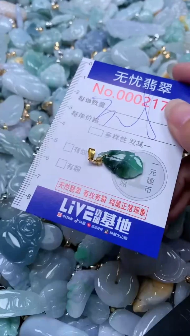 翡翠未镶嵌吊坠(不含链)2170