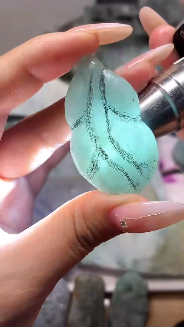 裸石翡翠天然缅甸翡翠A货04