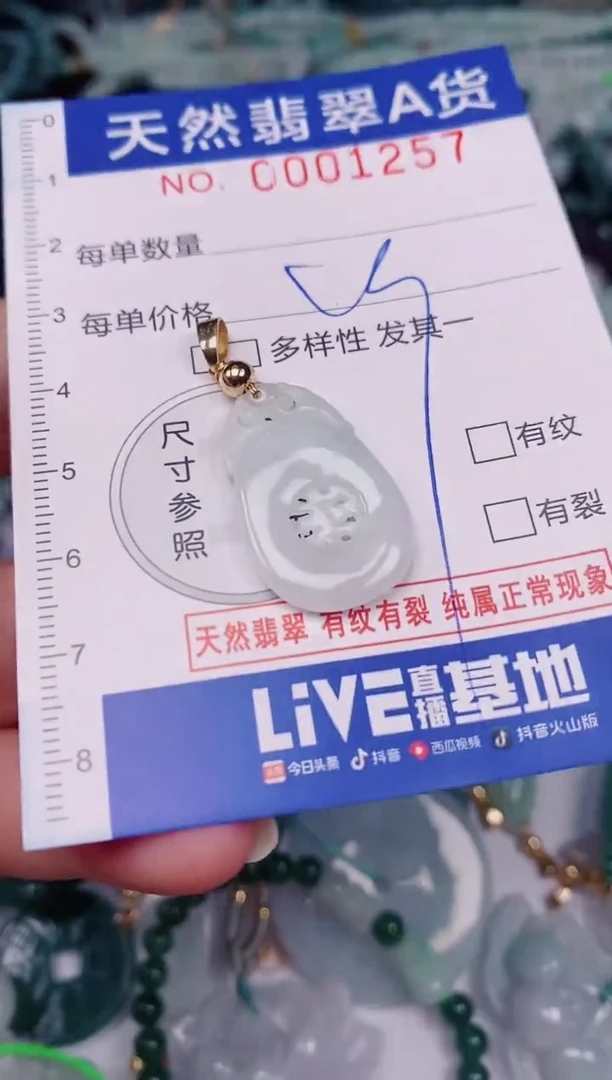 颈饰未镶嵌翡翠00001257